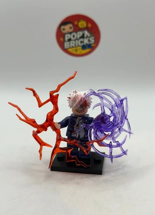 Figurine type LEGO – Gojo Satoru – Jujutsu Kaisen – Version blessée, brand: Jujutsu Kaisen, condition: Very good, size: Preemie, up to 44cm, €4.80, €5.74 includes Buyer Protection