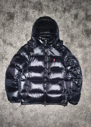 Schwarze Ralph Lauren Daunenjacke, merk: Ralph Lauren, staat: Heel goed, maat: M, € 270,00, € 284,20 inclusief Kopersbescherming