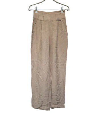 Costes Broek Maat 34 Beige Wijde Pijpen Hoge Taille Linnen, marque: Costes, état: Très bon état, taille: XS / 34 / 6, 13,00 €, 14,35 € Protection acheteurs (Pro) incluse