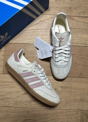 Adidas Samba OG Off White Pink Blanc Crème Rose Taille 38, merk: adidas, staat: Nieuw met prijskaartje, maat: 38, € 100,00, € 105,70 inclusief Kopersbescherming