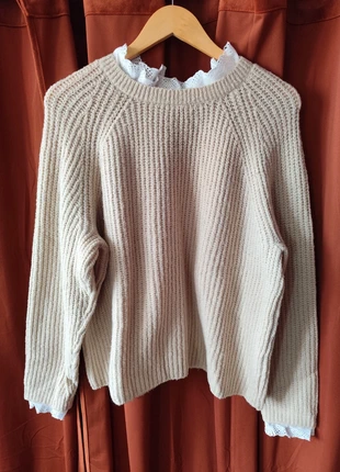 Pull femme Only beige taille L, marke: ONLY, zustand: Gut, größe: L / 40 / 12, 7,00 €, 8,05 € inklusive Vinted-Käuferschutz