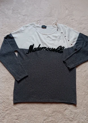 Pull gris et écru Kookaï taille 3 / 40 femme Laine angora chaud hiver Oldmoney, marque: KOOKAÏ, état: Très bon état, taille: L / 40 / 12, 10,00 €, 11,20 € Protection acheteurs incluse