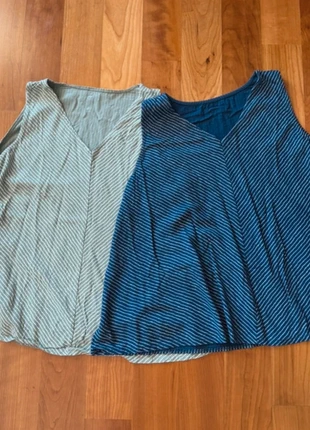 2 Blouse Bundle - Size L/Pack de 2 blusas talla L/Lot de 2 blouses taille L, marque: Local, état: Très bon état, taille: L / 40 / 12, 3,50 €, 4,38 € Protection acheteurs incluse