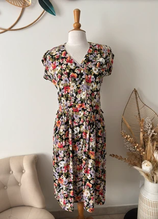 Robe vintage fleurie t 2, brand: Vintage, condizioni: Buone, taglia: M / IT 42 / EU 38, €13.99, €15.39 include la Protezione acquisti