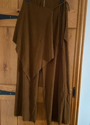 Wide leg textured pareo trousers, brand: Zara, condition: New with tags, size: S / 8, £11.00, £12.25 includes Buyer Protection