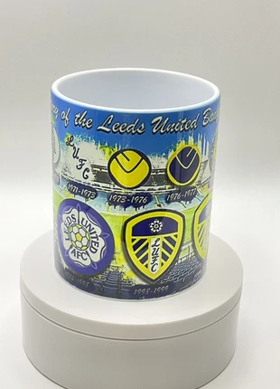 Leeds United football mug, brand: LEEDS UNITED, condition: New without tags, £5.50, £6.48 includes Buyer Protection