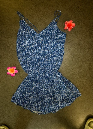 Robe bleue électrique à pois - One Step 💙, marke: One step, zustand: Sehr gut, größe: XS / 34 / 6, 30,00 €, 32,20 € inklusive Vinted-Käuferschutz