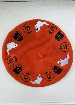 Sunshine by Hester Everyday is Halloween Beret Rare Gothic Autumn, brand: Sunshine by Hester, condition: Very good, size: One size, £20.00, £21.70 includes Buyer Protection