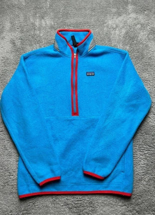 Gilet / Veste 1/4 half zip polaire Patagonia bleu Xs logo brodé - Vintage #4399, brand: Patagonia, condition: Very good, size: XS, €44.90, €47.85 includes Buyer Protection Pro
