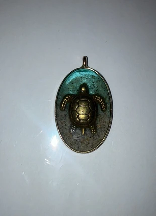 Gold, turtle necklace charm., condition: New without tags, £2.00, £2.80 includes Buyer Protection