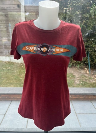 T shirt bordeaux femme Superdry taille M 38 très bon état 60% coton, marque: Superdry, état: Très bon état, taille: M / 38 / 10, 8,00 €, 9,10 € Protection acheteurs (Pro) incluse
