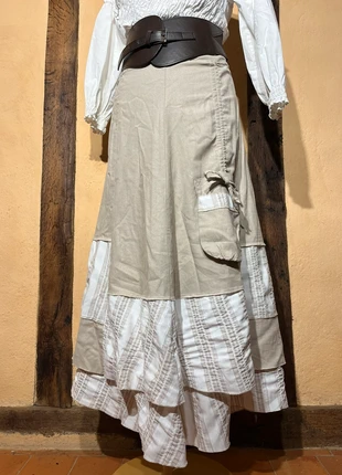 Magnifique Jupe longue bohème vintage, marque: Patrice Breal, état: Neuf sans étiquette, taille: XXL / 44 / 16, 29,00 €, 31,15 € Protection acheteurs incluse