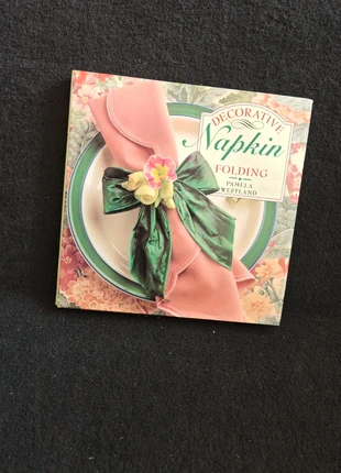 Decorative Napkin Folding Book – Creative Table Decor Guide, condition: Good, £1.80, £2.59 includes Buyer Protection