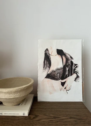 Affiche Aquarelle Mode, marca: colormenow, estado: Novo com etiquetas, €12.00, €13.30 inclui Proteção do Comprador