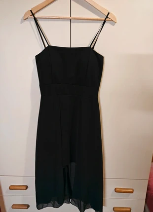 Tubino nero con velo, marca: Boutique Italiana, estado: Muito bom, tamanho: S / 36 / 8, €2.50, €3.33 inclui Proteção do Comprador