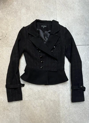 Manteau à boutons officier militaire noir, marke: Vintage Dressing, zustand: Sehr gut, größe: XS / 34 / 6, 44,00 €, 46,90 € inklusive Vinted-Käuferschutz