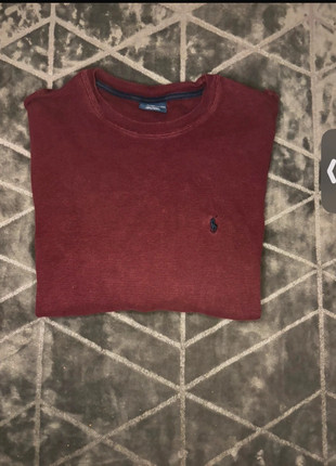 Pull Ralph Lauren rouge bordeaux, brand: Ralph Lauren, condition: Very good, size: M, 20.00 €, 21.70 € includes Buyer Protection