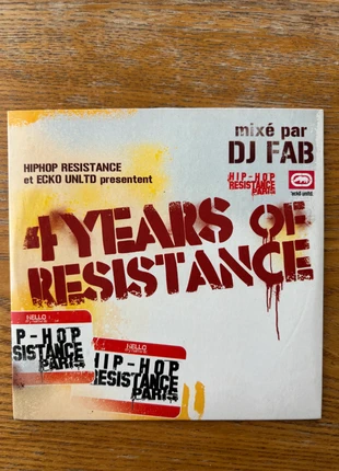 CD 4 Years of Resistance – Mixé par DJ Fab x HipHop Resistance x Ecko Unltd, zustand: Sehr gut, 10,00 €, 11,20 € inklusive Vinted-Käuferschutz