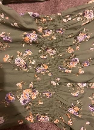 Open to Offers- Green Maxi Sundress with floral design, brand: can’t remeber sorry, condition: New without tags, size: M / 38 / 10, €3.00, €3.85 includes Buyer Protection