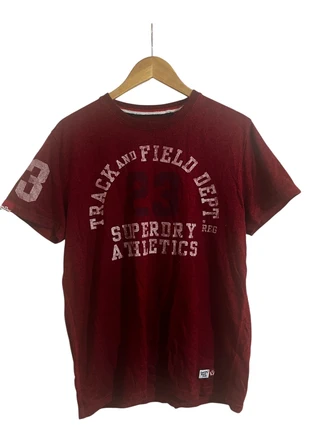 Superdry red tee, brand: Superdry, condition: Very good, size: M, £5.00, £5.95 includes Buyer Protection
