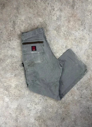 Jean vintage Bleu Loose Single Knee Pant Large Baggy Carpenter Workwear Denim, merk: Vintage Dressing, staat: Heel goed, maat: W32 | FR 42, € 7,92, € 9,02 inclusief Kopersbescherming