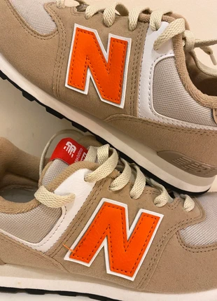 New Balance Trendy Beige and Orange Trainers Size 4.5, brand: New Balance, condition: New without tags, size: 4.5, £29.99, £32.19 includes Buyer Protection