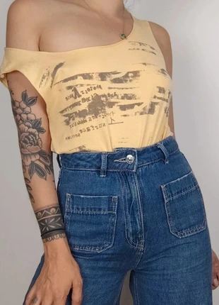 Débardeur à motifs Cop Copine Vintage Y2k taille XS/S/M, brand: Cop Copine, condition: Very good, size: S / 36 / 8, €10.00, €11.20 includes Buyer Protection Pro