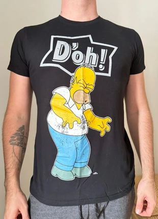 The Simpsons Homer “D’oh!” black T-shirt size M, marca: The Simpsons, estado: Nuevo sin etiquetas, tamaño: M, 4,00 €, 4,90 € Protección al comprador incluida