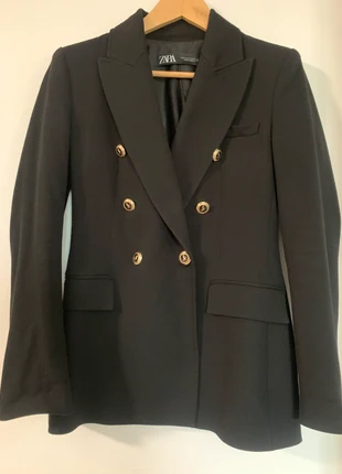 Blazer noir chic Zara femme, marca: Zara, estado: Muito bom, tamanho: XS / 34 / 6, €30.00, €32.20 inclui Proteção do Comprador