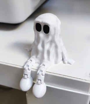 Halloween Articulated Ghost 3D Print Halloween Decorations, condition: New without tags, £3.50, £4.38 includes Buyer Protection Pro