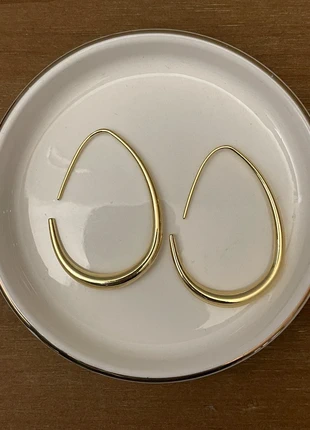 Superbes créoles modernes dorées neuves, brand: Boutique indépendante, condition: New without tags, €10.00, €11.20 includes Buyer Protection