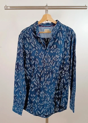 Chemise imprimée bleu marine Scotch & Soda neuve avec étiquette T.L A1484, marke: Scotch & Soda, zustand: Sehr gut, größe: L, 35,00 €, 37,45 € inklusive Vinted-Käuferschutz