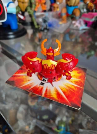 Figurine Bakugan Battle Brawlers Krakix Red Pyrus Gundalian Invaders DNA 650G 650 Spin Master, marca: Bakugan, estado: Bueno, tamaño: Talla única, 8,99 €, 10,14 € Protección al comprador Pro incluida