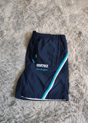 Pantalón corto Nike Cortez vintage y2k Bermuda navy blue short pant retro, merk: Nike, staat: Heel goed, maat: L, € 25,00, € 26,95 inclusief Kopersbescherming