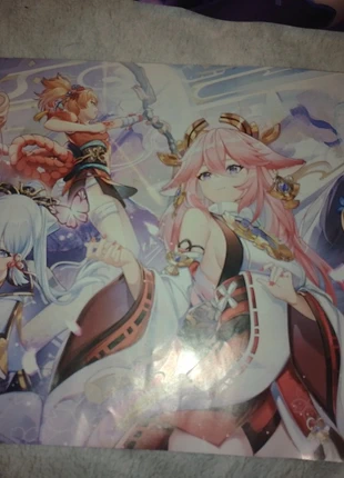 Genshin impact poster, brand: Genshin impact, condition: Good, €5.00, €5.95 includes Buyer Protection