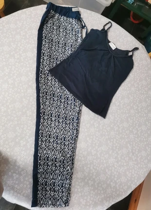 Boho print light trousers and vest top uk8, brand: Primark, condition: Very good, size: S / 36 / 8, €4.00, €4.90 includes Buyer Protection
