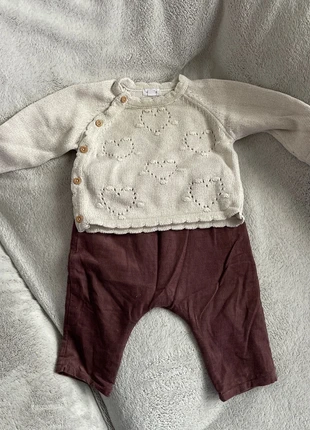 Ensemble fille pantalon pull, marke: Vertbaudet, zustand: Sehr gut, größe: 3-6 Monate / 62, 3,00 €, 3,85 € inklusive Vinted-Käuferschutz