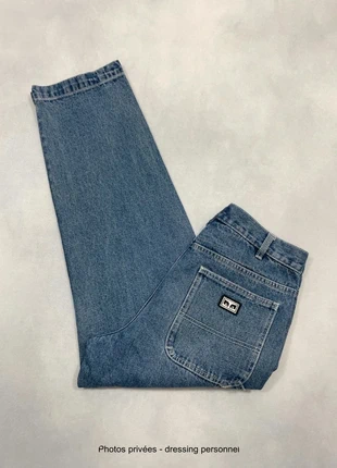 Jean Obey Knee Bleu Marine Loose fit Denim Pant Workwear Taille M w30 #875, marque: Obey, état: Très bon état, taille: W30 | FR 40, 49,00 €, 52,15 € Protection acheteurs incluse