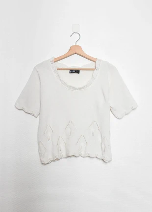 Knitted top | Haut en maille, marque: Vintage, état: Très bon état, taille: L / 40 / 12, 8,00 €, 9,10 € Protection acheteurs (Pro) incluse