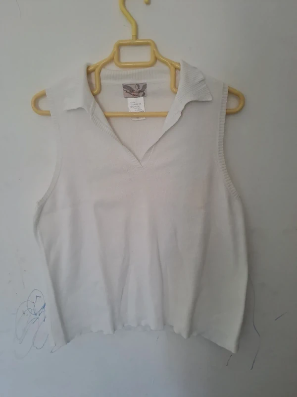 Top blanc Ici et maintenant Taille 3