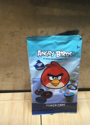 1 pochette Angry birds power caps, marca: rovio, estado: Satisfactorio, 2,50 €, 3,33 € Protección al comprador incluida