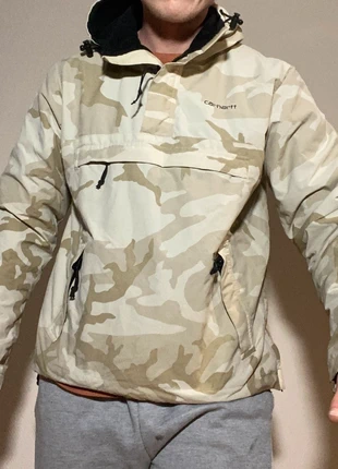 Veste coupe vent kangourou rembourrés carhartt camouflage, merk: Carhartt, staat: Heel goed, maat: S, € 40,00, € 42,70 inclusief Kopersbescherming