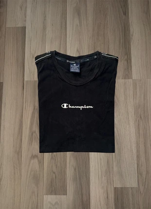 T-shirt Cmapion taille L Noir, marque: Champion, état: Bon état, taille: L, 5,00 €, 5,95 € Protection acheteurs incluse