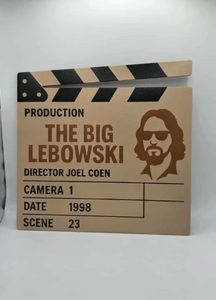 Big Lebowski Clapperboard 3d printed wall art, brand: The Big Lebowski, condition: New without tags, £13.00, £14.35 includes Buyer Protection