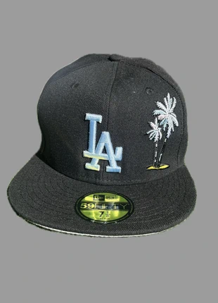 Casquette New Era 59Fifty Los Angeles Noir ( taille 7-1/8 ), marca: New Era, estado: Muito bom, tamanho: 57, €15.00, €16.45 inclui Proteção do Comprador