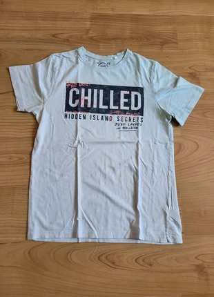 T-shirt basique blanc imprimé taille S (skate nation), brand: Skate Nation, condizioni: Ottime, taglia: M, €2.00, €2.80 include la Protezione acquisti