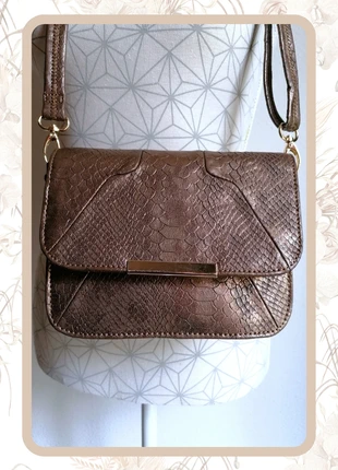 👜 Sac à main marron/doré femme - épaule bandoulière, estado: Muito bom, €4.99, €5.94 inclui Proteção do Comprador