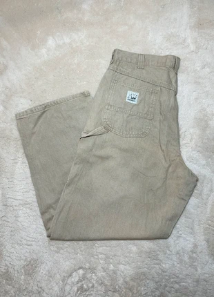 Carpenter Lee beige coupe large style skate vintage 90s Carhartt Dickies - W38 L30, merk: Lee, staat: Heel goed, maat: W38 | FR 48, € 25,00, € 26,95 inclusief Kopersbescherming