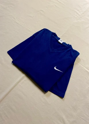 💫blue vintage 90’s Nike v-neck tshirt/ tshirt manches courte💫(SA68), marque: Nike, état: Bon état, taille: M, 4,99 €, 5,94 € Protection acheteurs (Pro) incluse
