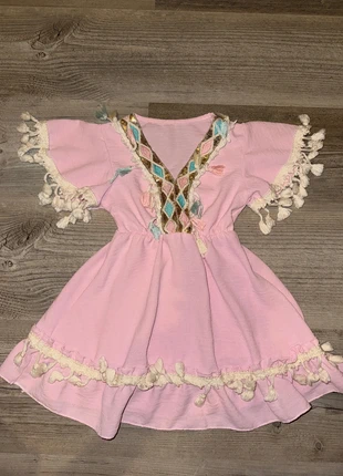 Ibiza jurk meisje, brand: merkloos, condizioni: Ottime, taglia: 24-36 mesi / 92 cm, €5.00, €5.95 include la Protezione acquisti